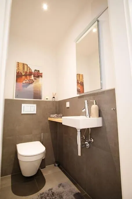 Apartmán Top 80 Sqm Flat With Terrace And 15Min To Fair And 5Min To Old Town Düsseldorf Německo